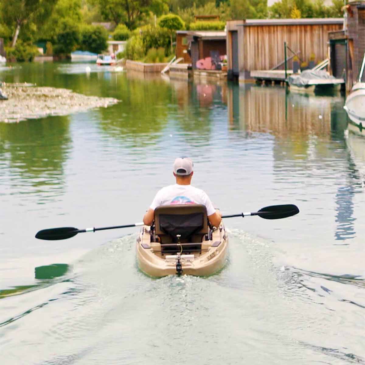 Scubajet Pro Kayak Kit auf See