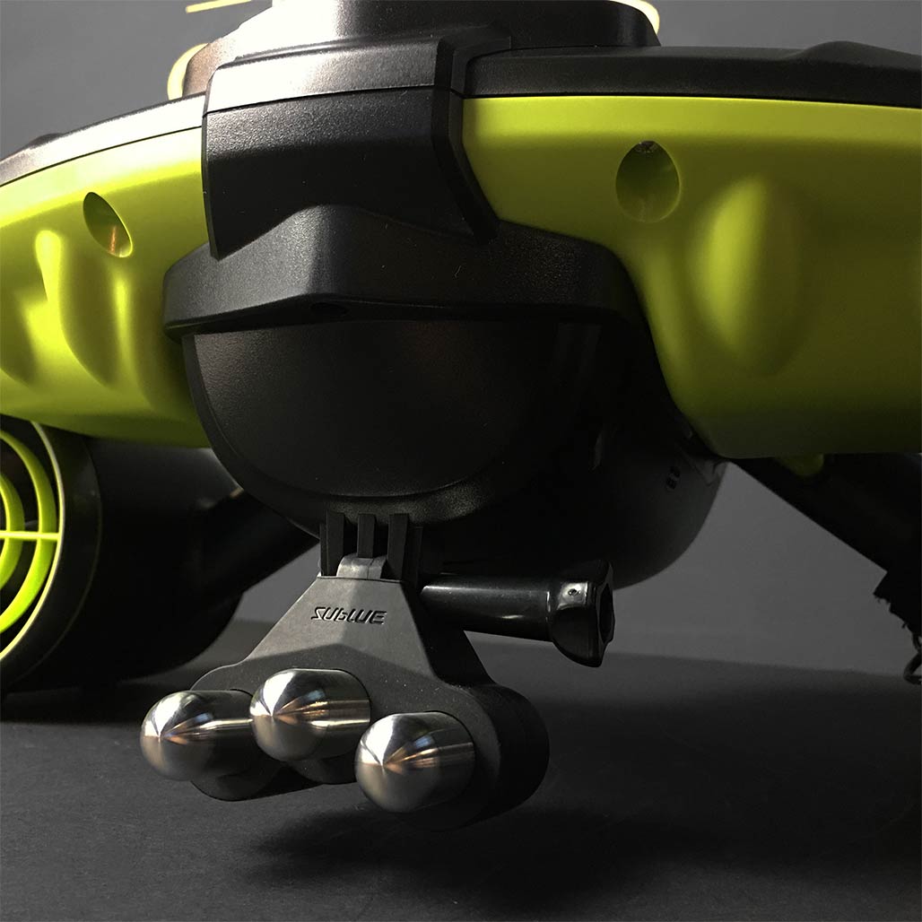 Sublue-Navbow-Tauchscooter-2021-Grün-schwarz seitlich Detail
