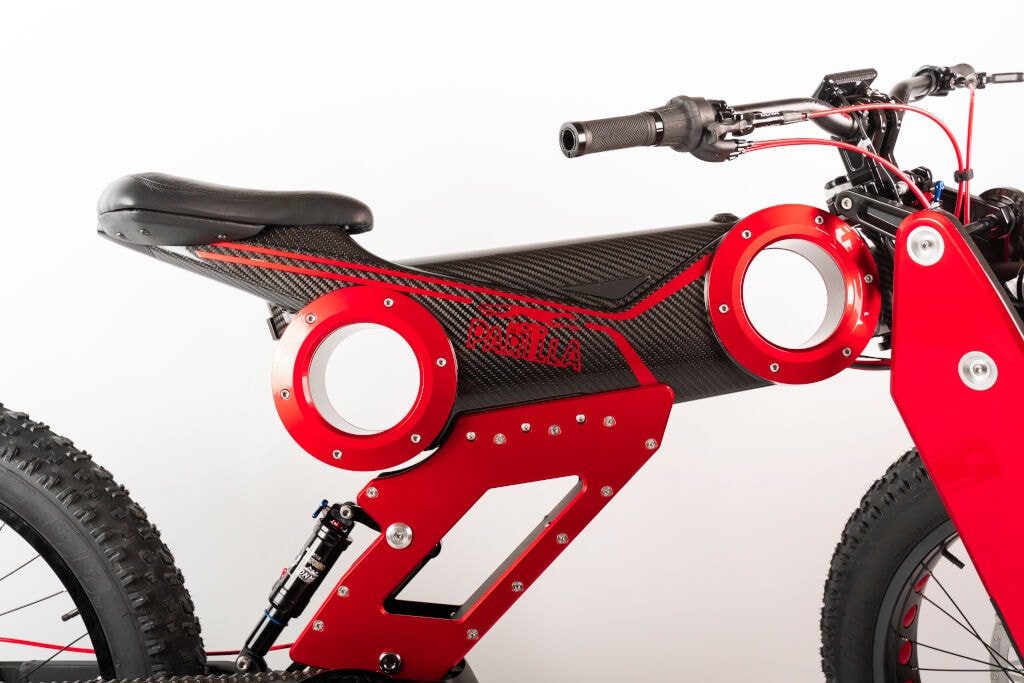 Moto-Parilla-Series-2-2021-SUV-E-Bike-Pedelec-Rot seitlich Detail