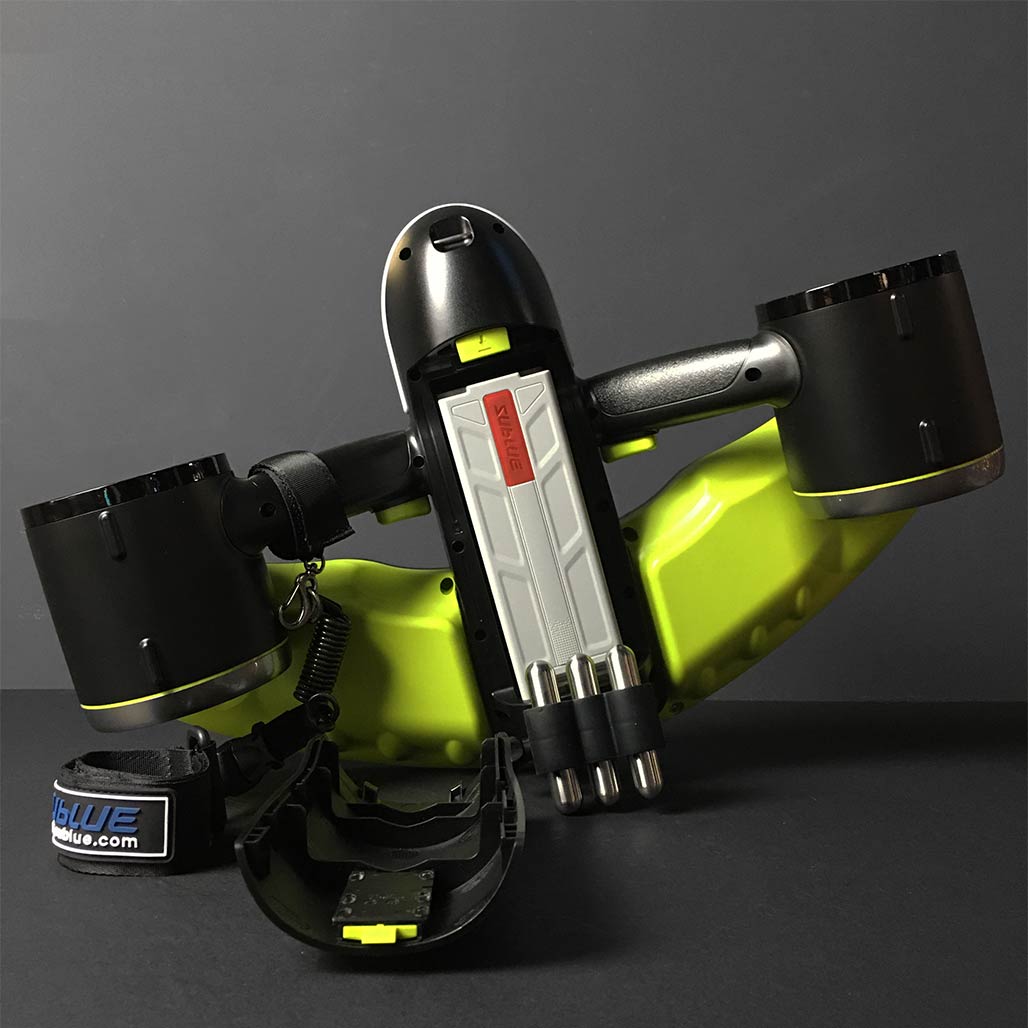 Sublue-Navbow-Tauchscooter-2021-Grün-schwarz Unterseite 1