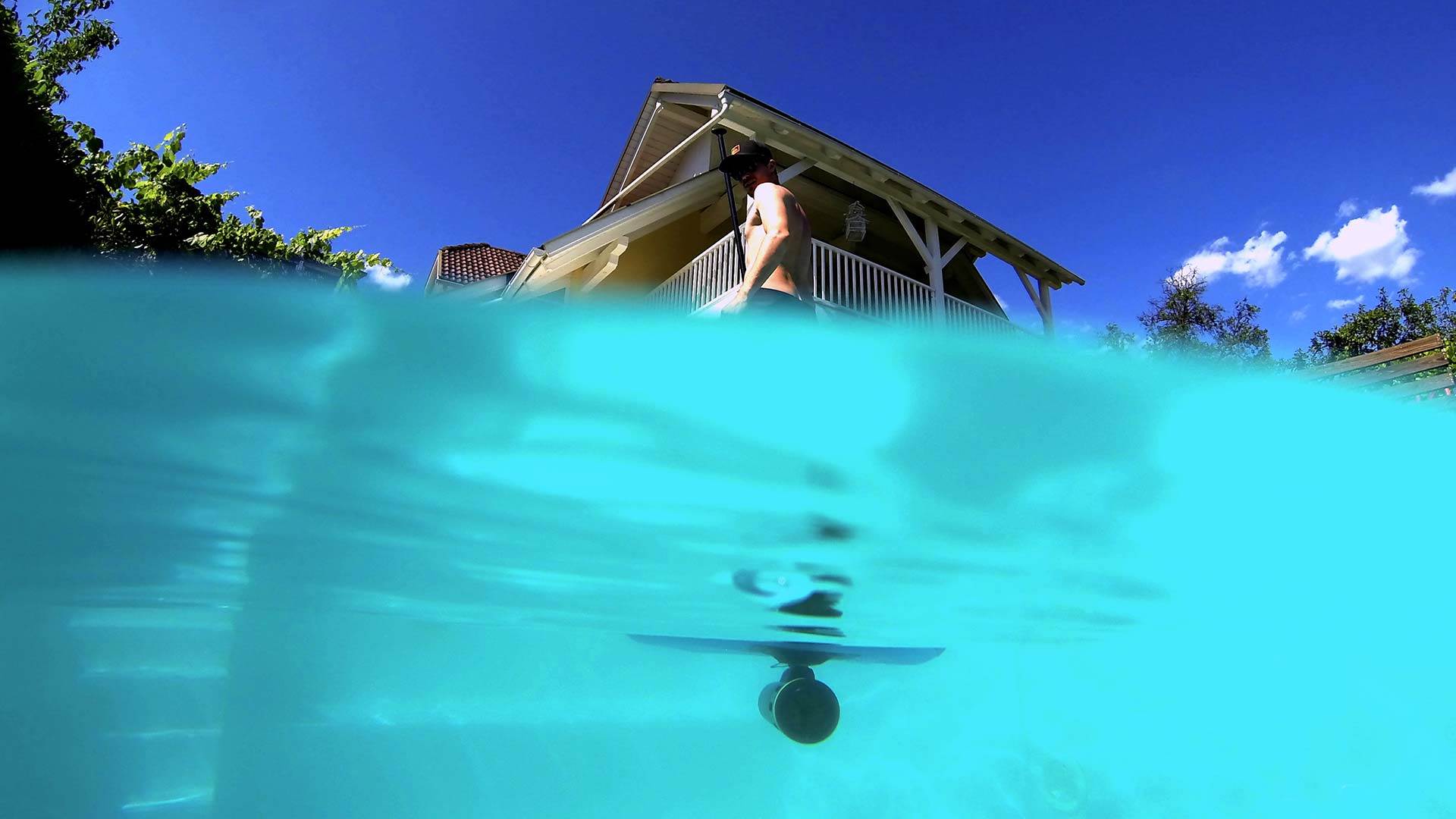 Scubajet Tauchscooter Imagebild türkisfarbenes Wasser