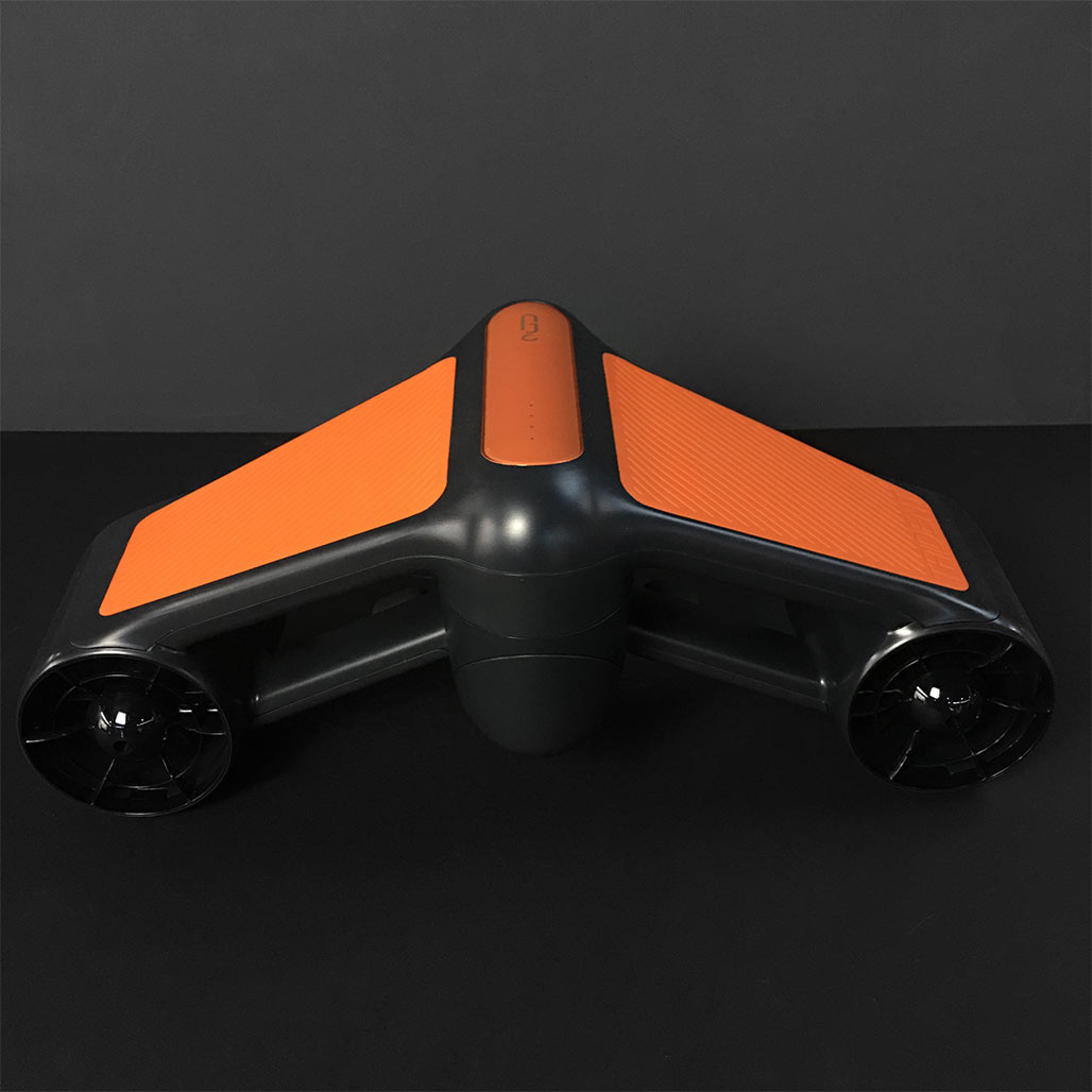 Geneinno-Trident-Mini-unterwasser-seascooter-tauchscooter-Schwarz-Orange 4