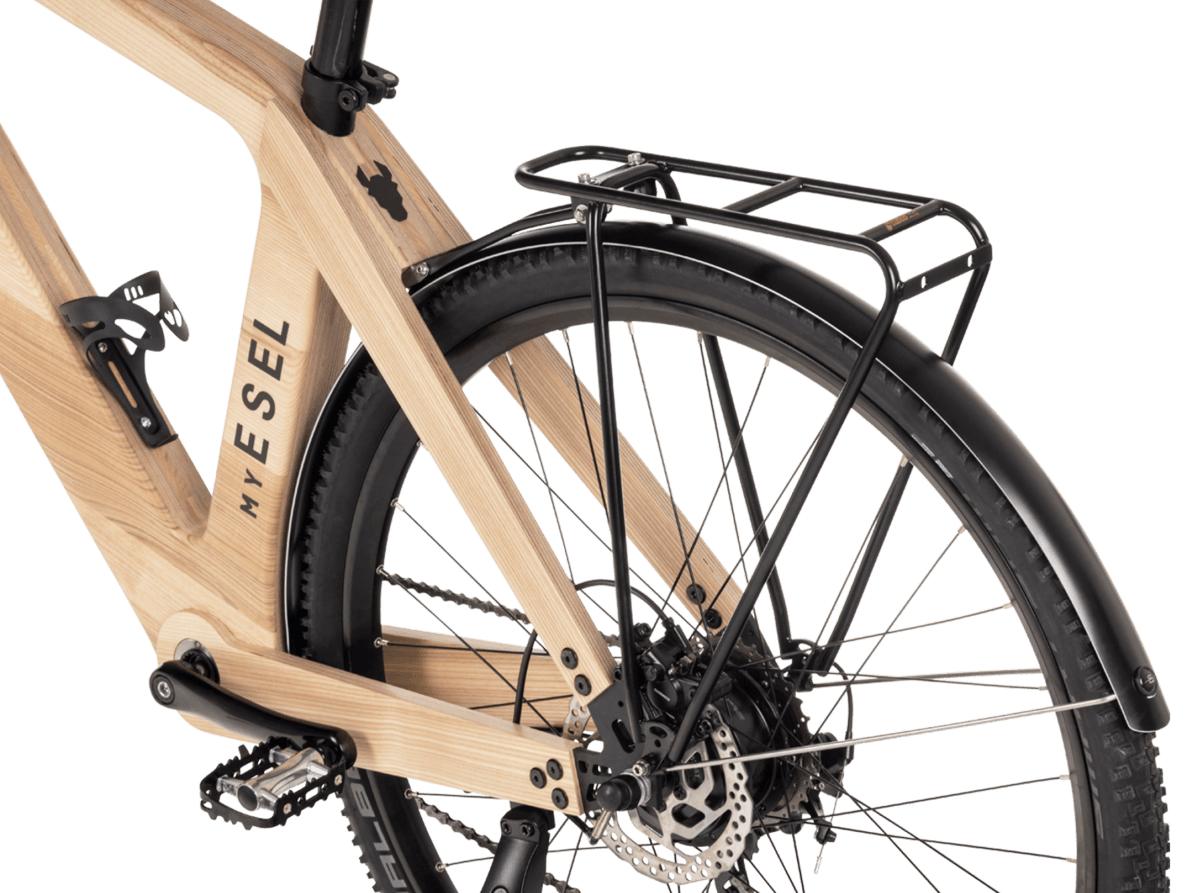 My-Esel-E-Cross-Komfort-Holz-E-Bike-Pedelec Gepäckträger