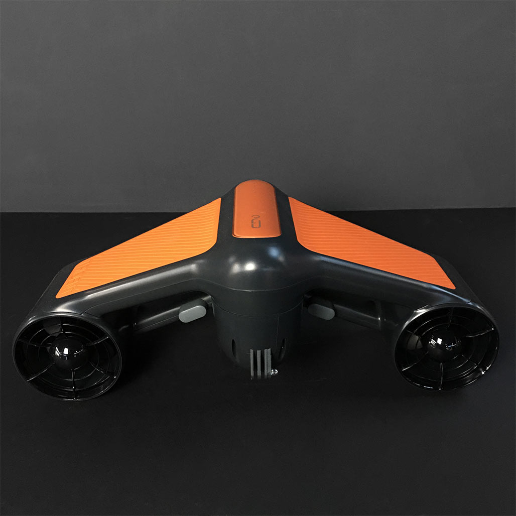 Geneinno-Trident-Mini-unterwasser-seascooter-tauchscooter-Schwarz-Orange