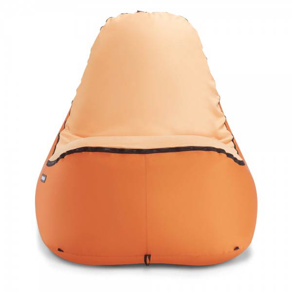 Trono-aufblasbarer-sitzsack-camping-stuhl-lazy-bag-Orange 1