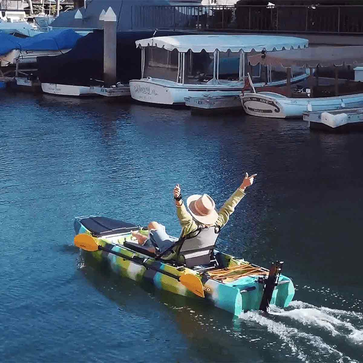Scubajet Pro Kayak Kit mit Fahrer