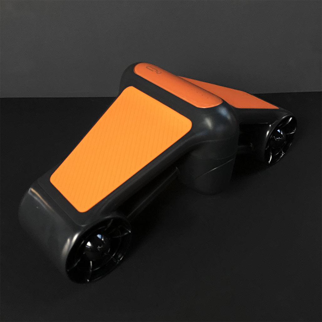 Geneinno-Trident-Mini-unterwasser-seascooter-tauchscooter-Schwarz-Orange 3