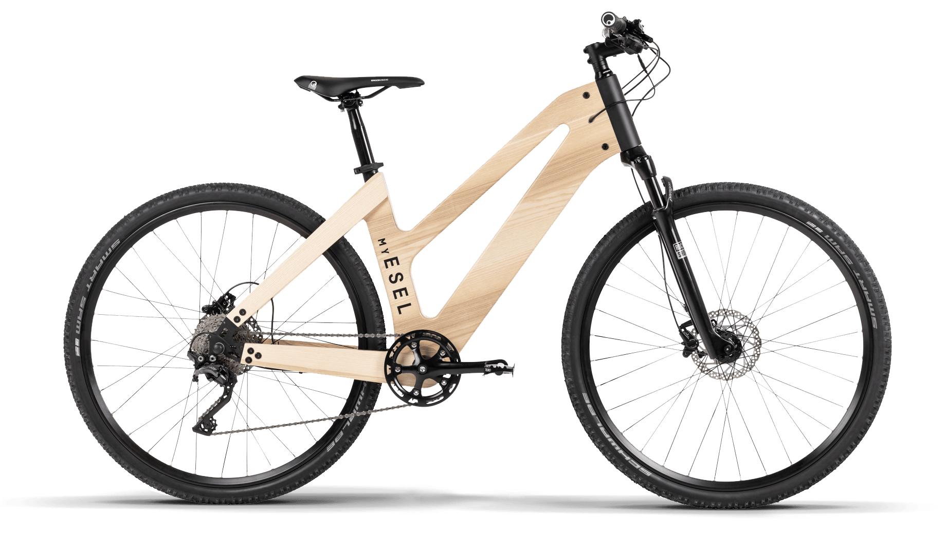 My-Esel-E-Cross-Komfort-Holz-E-Bike-Pedelec 1